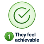 Achievable Steps Infographic Badge 150x150